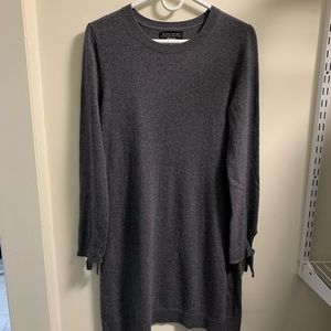 Banana Republic Sweater Dress, Made with Filpucci Italian Yarn, Size M, Gray